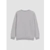 LCW Kids Gri Real Madrid Erkek Çocuk Sweatshirt