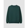 XSIDE Yeşil Bisiklet Yaka Erkek Sweatshirt