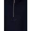 LCW Vision Lacivert Dik Yaka Baskılı Erkek Sweatshirt