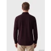SOUTHBLUE Bordo Slim Fit Erkek Gömlek