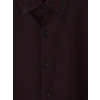SOUTHBLUE Bordo Slim Fit Erkek Gömlek