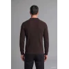 Defacto D1959AXBN339 Kahve Standart Fit Düğmeli Polo Yaka Triko Basic Kazak