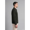 Defacto I2039AXKH538 Haki Regular Fit Düğmeli Polo Yaka Basic Sweatshirt