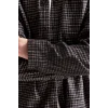 Defacto I0169AXBK81 Siyah %100 Pamuk Regular Fit Polo Yaka Cepli Kareli Flanel Uzun Kollu Gömlek