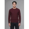 Defacto H8887AXBR34 Bordo Standart Fıt Bisiklet Yaka Basic Kazak