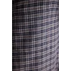 Defacto I0183AXNV64 Lacivert %100 Pamuk Regular Fit Polo Yaka Kareli Flanel Uzun Kollu Gömlek