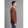 Defacto A8458AXBN559 Kahve Standart Fıt Bisiklet Yaka Basic Uzun Kollu Triko Kazak