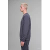 Defacto H9863AXGR328 Gri Boxy Fit Bisiklet Yaka Sırtı Baskılı Sweatshirt