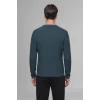 Defacto H8887AXGN460 Yeşil Standart Fıt Bisiklet Yaka Basic Kazak