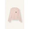 Defacto I6141AXPN436 Pembe Regular Fit V Yaka Düğmeli Nakışlı Uzun Kollu 2li Pijama Takımı