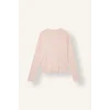 Defacto I6141AXPN436 Pembe Regular Fit V Yaka Düğmeli Nakışlı Uzun Kollu 2li Pijama Takımı