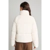 Defacto H3822AXER219 Ekru Regular Fit Dik Yaka Şişme Mont