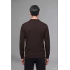 Defacto D0454AXBN497 Kahve Standart Fit Düğmeli Polo Yaka Triko Kazak