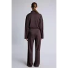 Defacto F5118AXBN91 Kahve Regular Fıt Beli Lastikli Pantolon