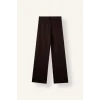 Defacto F5118AXBN91 Kahve Regular Fıt Beli Lastikli Pantolon