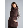Defacto H3078AXBN530 Kahve Regular Fit Beli Bagcikli Kapüşonlu Şişme Yelek