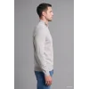 Defacto A5184AXGR184 Gri Standart Fit Normal Kesim Dik Yaka Yarım Fermuarlı Basic Düz Triko Kazak