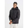 A3034 DeFactoFit Su İtici Slim Fit Kapüşonlu Mont