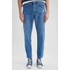 A3632 90s Slim Fit Yırtık Detaylı Jean Pantolon