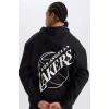 A4114 DeFactoFit NBA Los Angeles Lakers Boxy Fit Kapüşonlu Kalın Sweatshirt