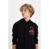 A5532 NBA Miami Heat Oversize Fit Sweat Shirt