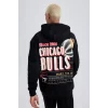A7271 NBA Chicago Bulls Boxy Fit Sweat Shirt