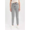 A7491 Mom Fit Jean Bilek Boy Pantalon