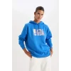A9721 NBA Wordmark Oversize Fit Sweat Shirt