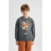 B2216 Avatar the Last Airbender Kapüşonlu Sweatshirt