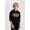B2458 Stranger Things Bisiklet Yaka Sweatshirt