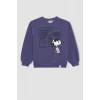 B2525 Snoopy Regular Fit Bisiklet Yaka Sweatshirt