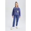 B2525 Snoopy Regular Fit Bisiklet Yaka Sweatshirt