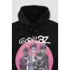 B2551 Coool One Piece Oversize Geniş Kalıp Kapüşonlu Kalın Yıkamalı Soluk Efektli Sweatshirt