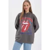 B3006 Coool Rolling Stones Kapüşonlu Sweatshirt