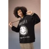 B3663 Nirvana Oversize Fit Kapüşonlu Sweatshirt