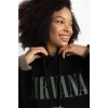 B3663 Nirvana Oversize Fit Kapüşonlu Sweatshirt