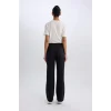 B3987 DeFactoFit Wide Leg Geniş Paça Standart Boy Beli Lastikli Pike Eşofman Altı