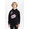 B4799 NBA Miami Heat Kalın Sweatshirt