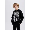 B4806 NBA Brooklyn Nets Kalın Sweat Shirt