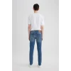 B8418 Pedro Slim Fit Dar Kalıp Jean Pantolon
