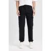 C9163 Regular Fit Gabardin Jogger Pantolon Kargo Cepli Lastikli Paça