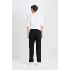 C9163 Regular Fit Gabardin Jogger Pantolon Kargo Cepli Lastikli Paça