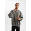 C9254 Los Angeles Lakers Oversize Fit Sweatshirt