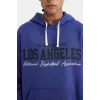 C9255 Los Angeles Lakers Oversize Fit Sweat Shirt