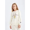 C9506 Los Angeles Lakers Oversize Fit Sweatshirt
