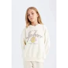 C9506 Los Angeles Lakers Oversize Fit Sweatshirt