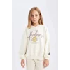 C9506 Los Angeles Lakers Oversize Fit Sweatshirt