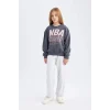 C9508 NBA Wordmark Oversize Fit Sweatshirt