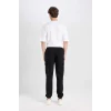 D1044 Kargo Cepli Lastikli Paça Jogger Pantolon