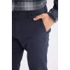D1050 Chino Pantolon Regular Fit Cepli Düz Paça